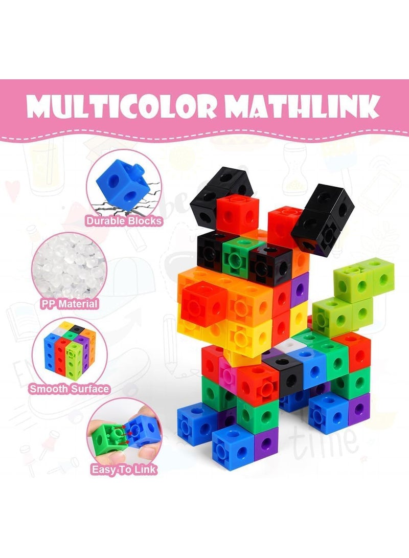 Educational building blocks - fun and learning at the same time! An ideal toy for children to develop fine motor skills, concentration, and creativity. Bright colors attract children and aid visual learning - can be used for counting, color recognition, or even creating fun shapes and objects! Suitable for ages 3 and up - a great choice as a fun educational gift! - Image 4